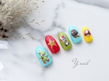 ワイネイル(Y.nail)/ヨッシーと仲間たちデザイン