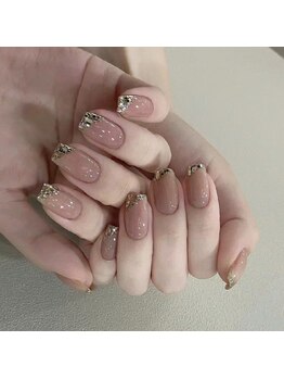 ピンキーネイル(Pinky Nail)/ガラスフレンチ