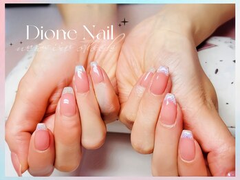 ディオーネ ネイルスタジオ(Dione)/弊店得意のマグネットフレンチ