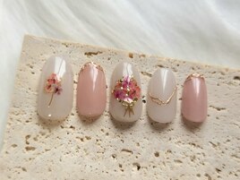 ＊押し花ネイル＊