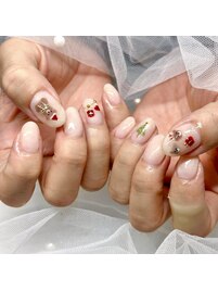 韓国風◇手書きクリスマスアート