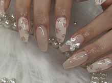 テネル 横浜(tener)/>>トレンドミニ薔薇ネイル