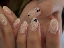 ラクエ(Laque)/レースネイル お花ホログラム