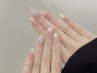 【Nova Bling】2本アート、長さ出しOK(ストーン-パーツ付け放題)￥8500