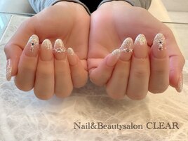 上品ラメグラネイル☆