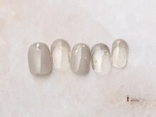 アイネイルズ 横浜EAST店(I-nails)/グレージュフレンチネイル