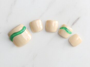 ジーネイルコウベ(G NAIL KOBE)/フットDコ-ス 3540円