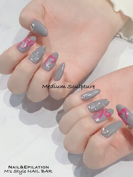 エムズスタイル ネイルバー(M's Style NAIL BAR)/guest nail