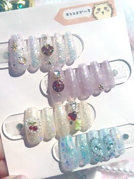 ファラウェイネイル(Faraway nail)/キラキララメがかわいい★
