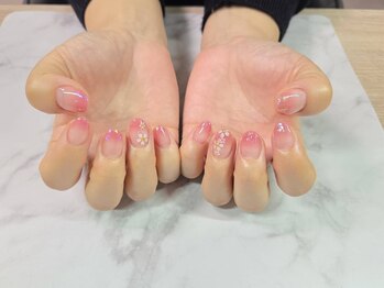 春ネイル &nbsp;グラデーション