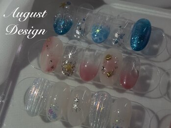 リンクネイル 渋谷(LINK NAIL)/8月定額デザイン☆¥6930~