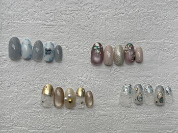 リボン 立川店(Ribbon)の写真/【パラジェル取扱店】オフ無料◎シンプルデザイン豊富！ワンポイントアートやマグネットカラーも♪