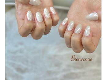 ビアン(Bienvenue)の写真/爪の形や特徴に合せた丁寧な施術。『手』本来の美しさを生かしたデザインの提案で何度も見たくなる指先へ♪