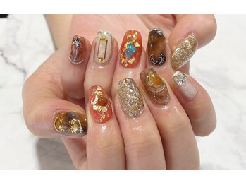 盛り盛り!派手ネイル!