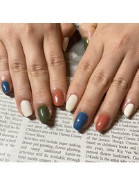 カラフルネイル