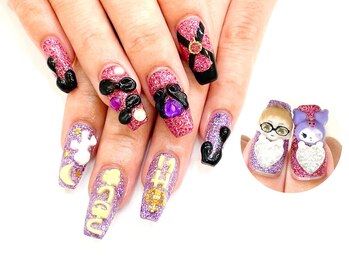 ネイルコレクション ピンク(Nail Collection Pink)/推しネイル☆ハイキュー☆月島蛍