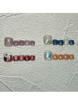 キャンディキャンディ(CANDY CANDY)/フット/定額ネイル7150円