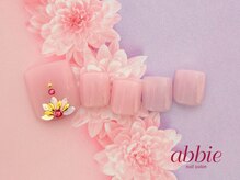 ネイルサロン アビー 宮益坂店(abbie)/リーフアートフット◇¥10978