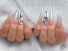 □チップ長さだし■持ち込みデザイン120分(新規オフ半額) ¥13800→¥11800