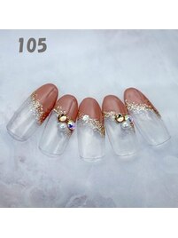 ハンドネイル：No.105