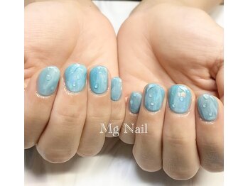 エムジーネイル(Mg Nail)/水滴ネイル