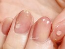 桃ネイル