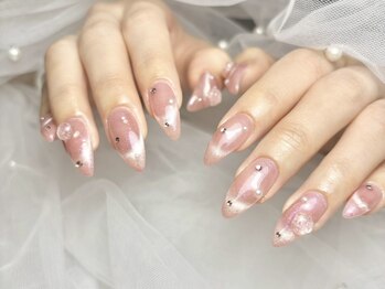 ピンクマグネット/ラメ