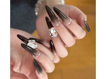 バイムーンサロン(By Moon Salon)/グラテーションワンホンキラキラ