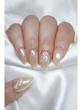 ビーエヌネイル(BN NAIL)/ミラーネイル＋クロスパーツ