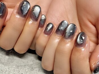 レイニーココ(Rainy COCO)/シアーカラー×マグネットネイル