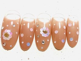 ハンドクリアジェル逆フレンチ