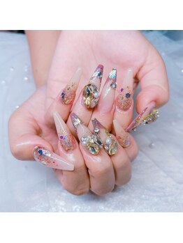 エミュー(emu)の写真/癖のあるお爪や短いお爪でも綺麗に長さだし☆