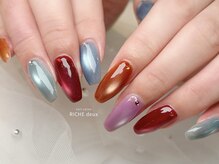 リッシュ ドゥ(RICHE deux)/カラフルマグネットネイル