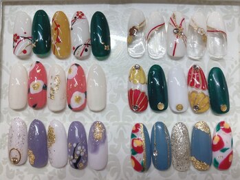ティーエヌ 本厚木店/和ネイル☆6500円【7150円税込】