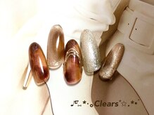 ビューティーネイルサロン クリアーズ(Clears)/ニュアンスマグネットネイル