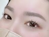 【まつ毛パーマ×眉毛】上下まつげパーマ+眉アイブロウwax ¥11000