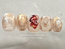 クレオ 中目黒店(Cleo)/【9月】フラワーネイル