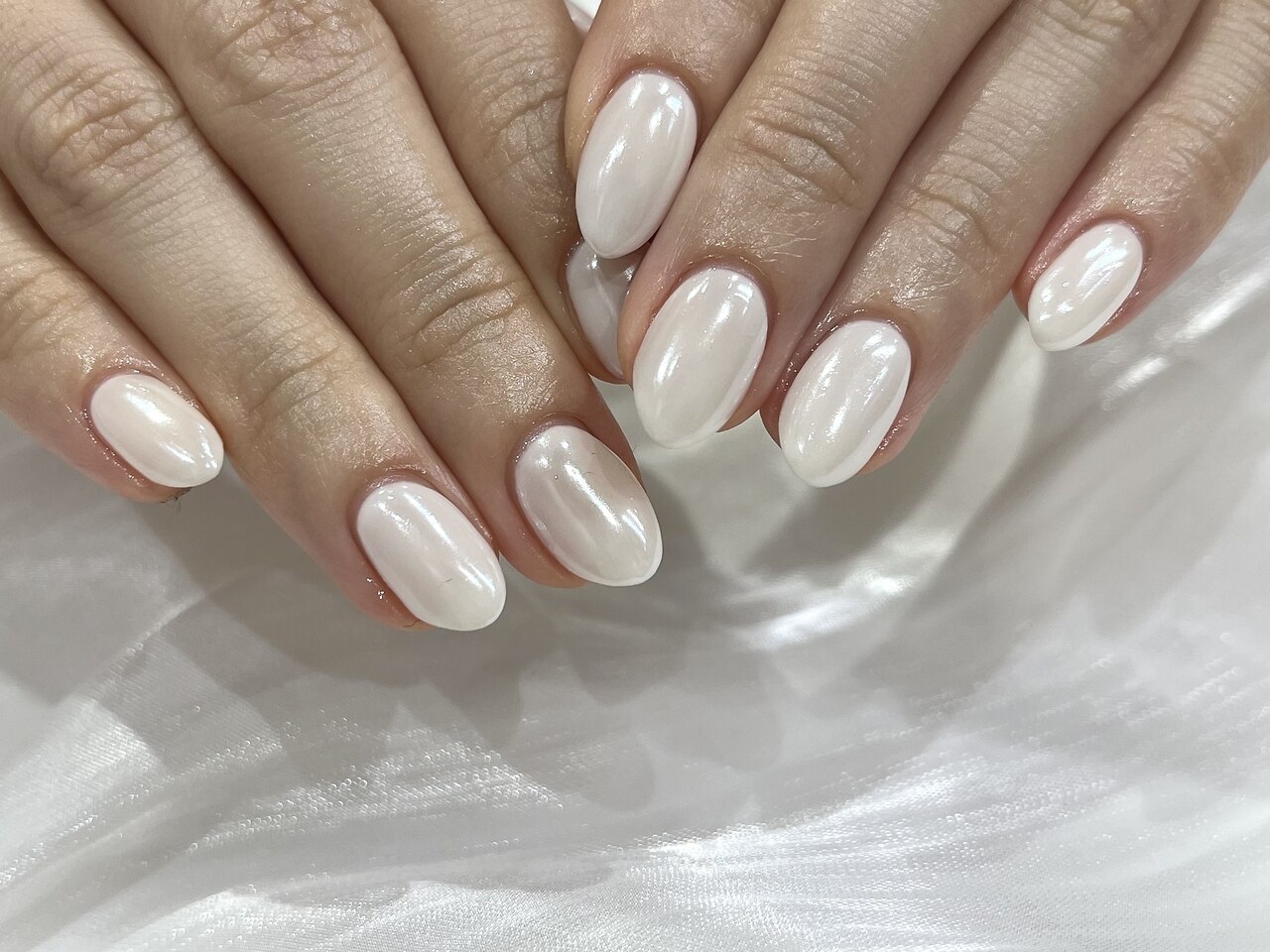 2026年春トレンド】ホワイト ワンカラーのネイルデザイン集｜人気順