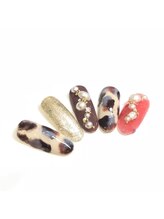 エトワール 大垣店(Etoile)/ホワイトべっ甲ネイル☆