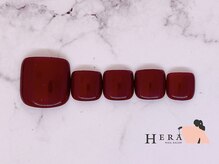 ヘラー 渋谷(HERA)/フット　シンプル　ワンカラー
