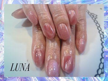 ネイルアンドまつ毛エクステ ルーナ 八王子店/☆マグネットキラキラネイル☆