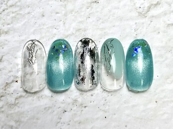 アヤ(AYA)/クリアオーシャンネイル