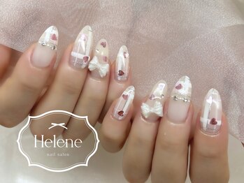 ヘレネ(Helene)/チェックネイル