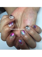 サニーサイドアップ ネイル(Sunny SideUp nail)/メタリックpop art☆
