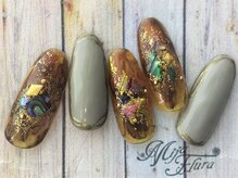 ホームネイルサロン 戸田 ミハ フルーラ(Home Nail Salon Mija Flura)/ラグジュアリー　￥7980　I180L