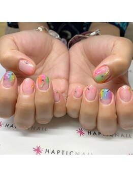 ハプティック/夏ネイル