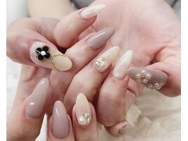 (中原)お花ネイル