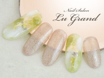 ルグラン(LU GRAND)/お抹茶ネイル