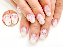 ネイルコレクション ピンク(Nail Collection Pink)/ジェル放題★ハート＆パール
