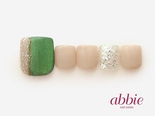 ネイルサロン アビー 宮益坂店(abbie)/グリーンマグネット　￥11308
